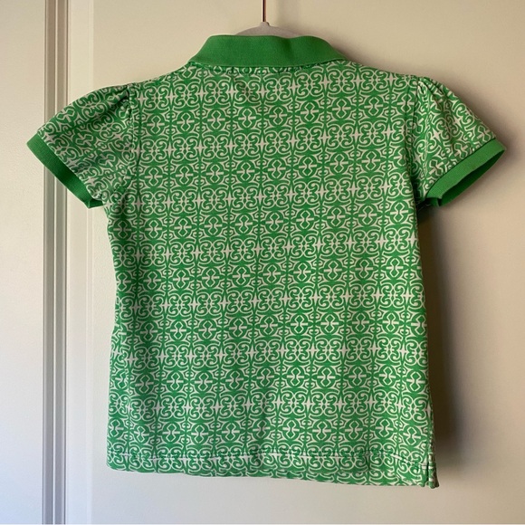 Masters Green Patterned Girls Polo 4T - Picture 7 of 7
